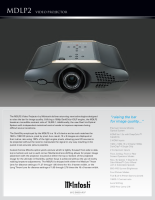 McIntosh MDLP-2 - Brochure 